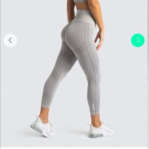 Do You Even Seamless Leggings- Grey Marl XS